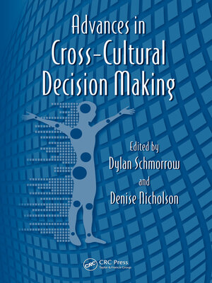 cover image of Advances in Cross-Cultural Decision Making